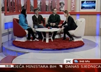 مصاحبه تلوزیون بوسنی