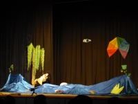 اجرای تئاتر معجزه دوستی در جشنواره بین المللی کودکان تونس، آذرماه 1395
